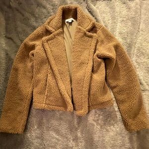 Teddy Coat!! Size Large Fits smaller!